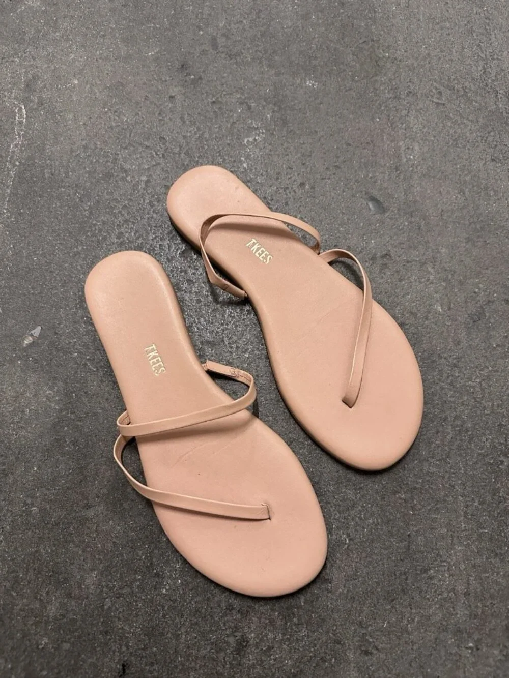 TKEES Sarit Sandals Nude Beige - Picture 2 of 6
